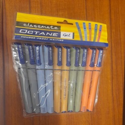 Classmate OCTANE Gel Pack of 10 - Blue Ink